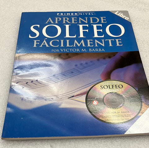 Aprende Solfeo Facilmente: Primer Nivel (Book)