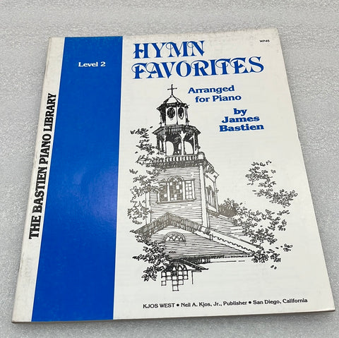 Hymn Favorites (The Bastien Piano Library; Level 2) (Book)