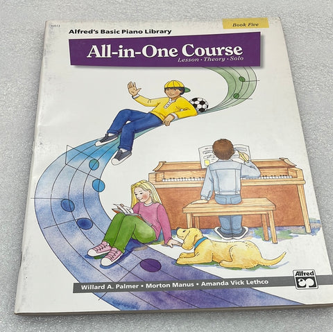 Alfred's Basic - All-In-One Course - Book 5 (Book)