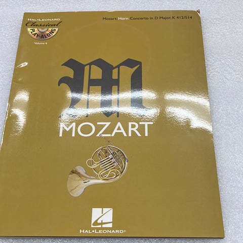Horn Concerto In D Major; K 412/514 (Book)