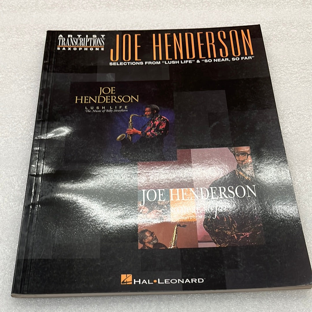 Joe Henderson - Sax (Book)