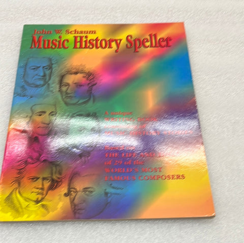 Music History Speller (Book)