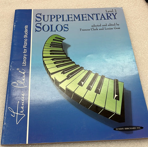 Supplementary Solos Level 2 (Book)