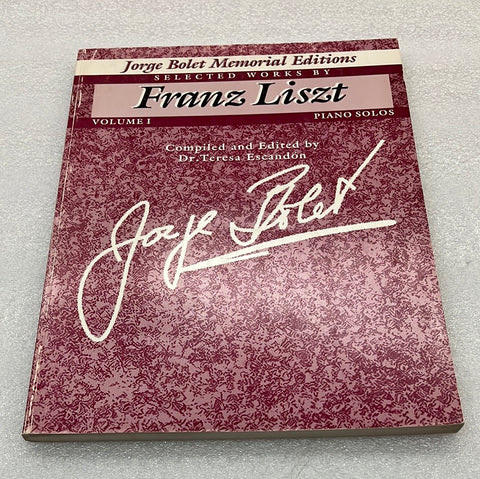 Franz Liszt - Piano Solos Vol 1 (Book)