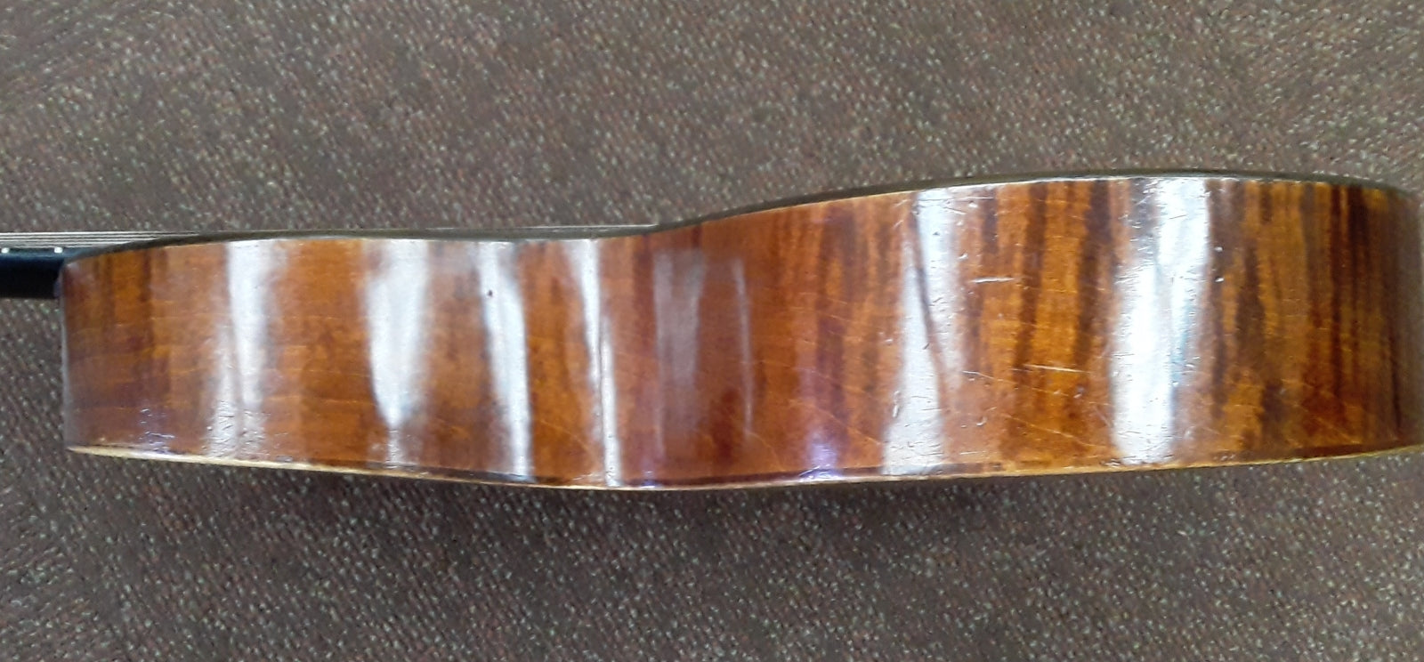 Very Rare Franz Angerer Romantic Guitar from ~1900 - Viennese style w/canvas bag