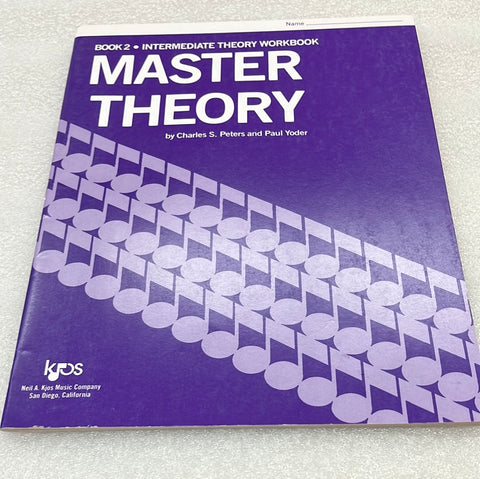 Master Theory - Book 2: Intermediate Theory Workbook