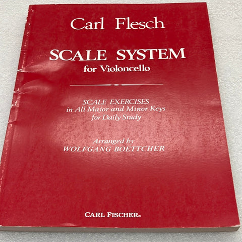 Scales System For Violocello (Book)