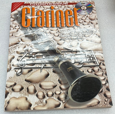 Progressive Clarinet. Partitions, Livre, CD pour Clarinette (Book)