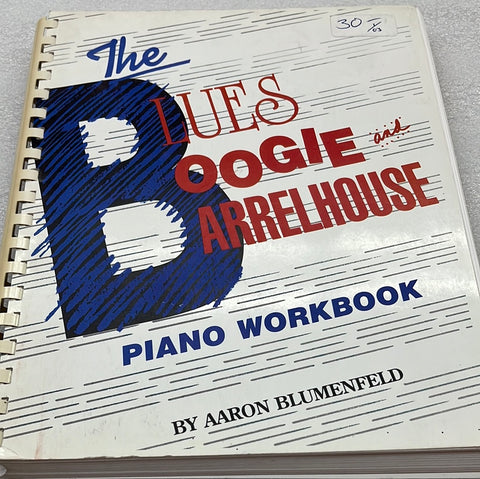 The Blues & Book Barrelhouse Piano Workbook (Book)