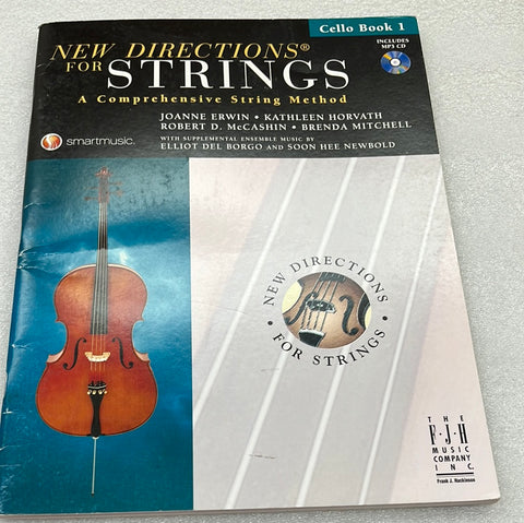 New Directions For Strings Cello Book 1