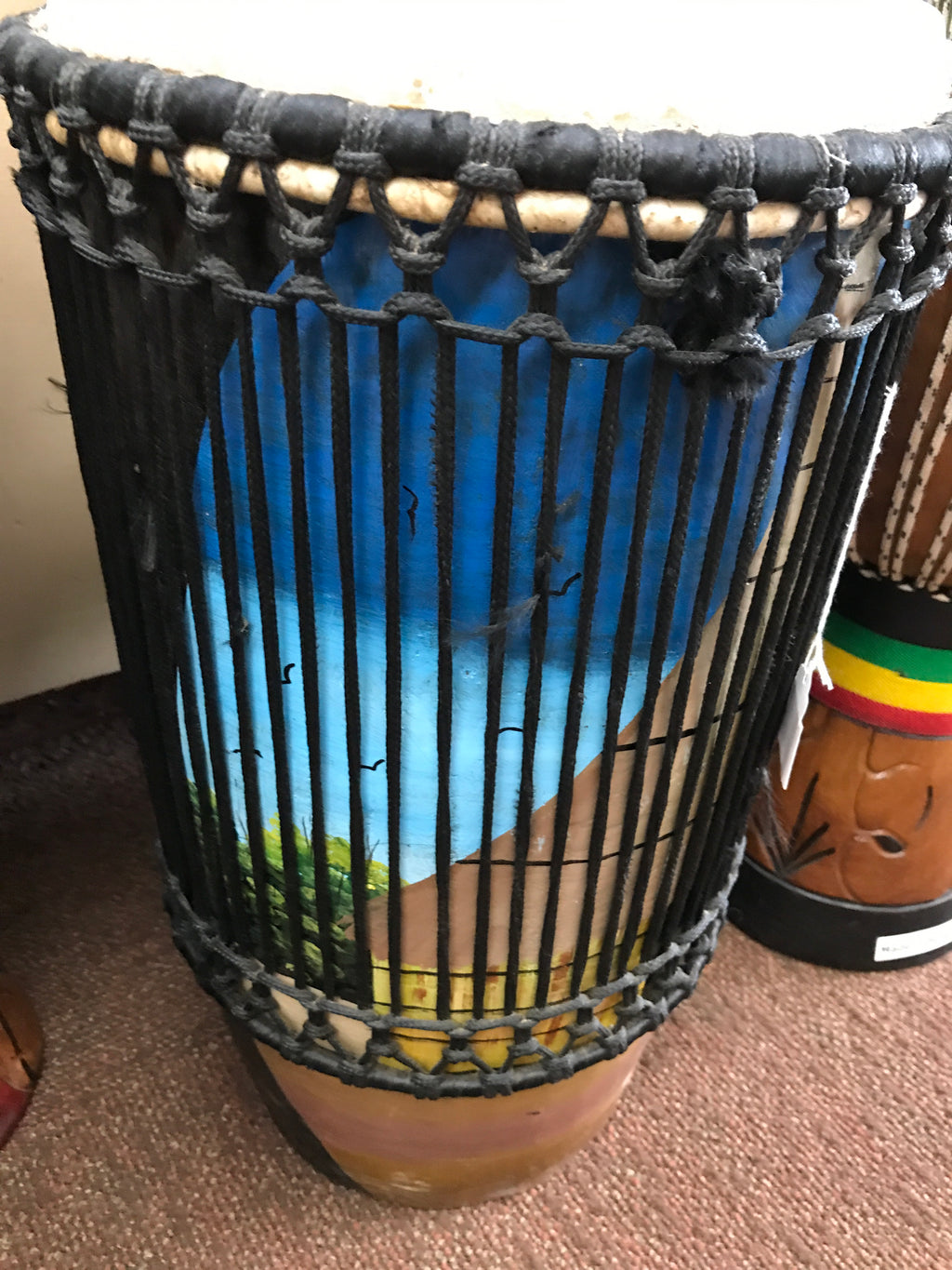 Senegal Rhumba (Large) 11" Head - 20 Inches Tall