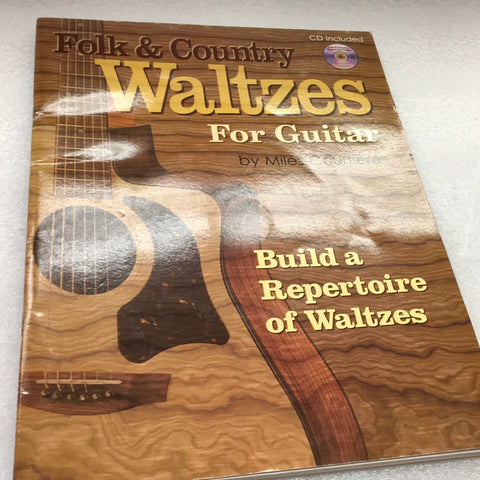 Folk & Country Waltzes For Guitar (Book)
