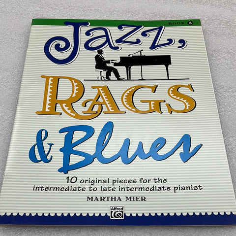 Jazz, Rags & Blues Book 3 (Book)