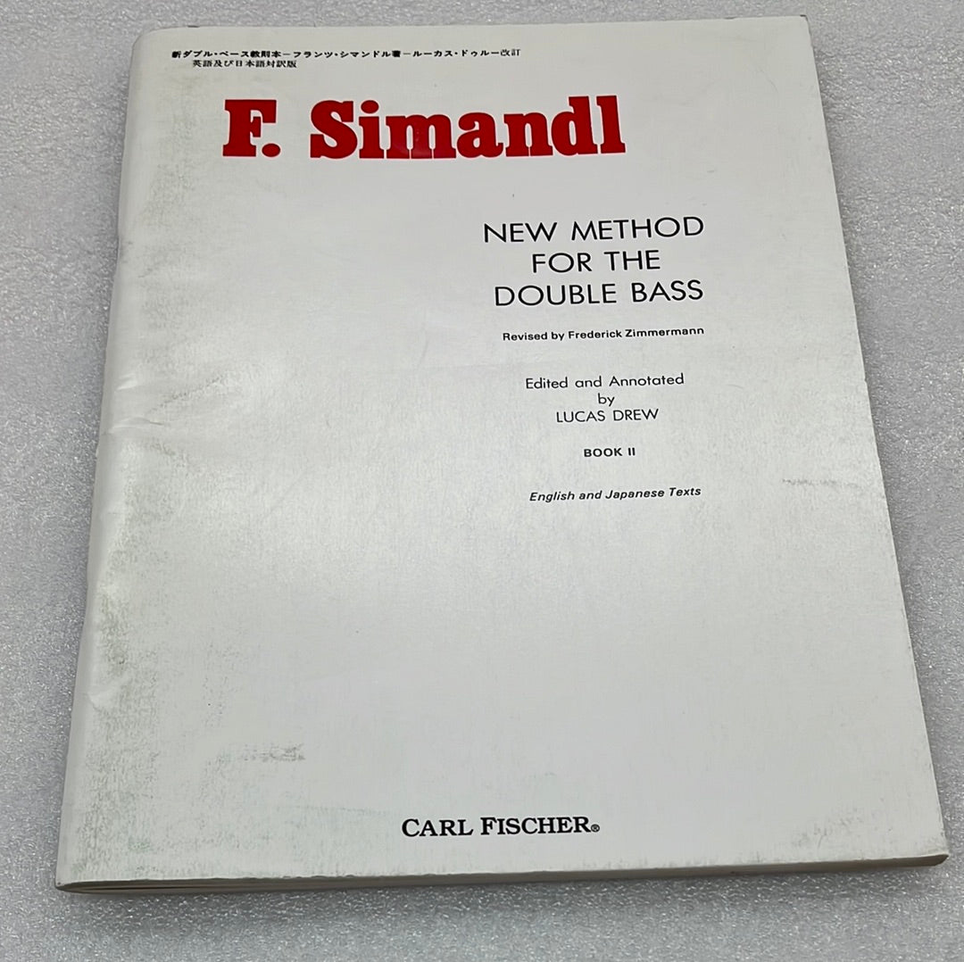 Muller Rusch - String Method - For Class Or Individual Instruction - String Bass Book 1