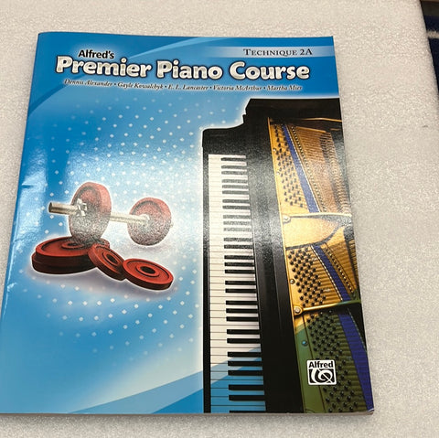 Premier Piano Course Technique; Bk 2a (Book)