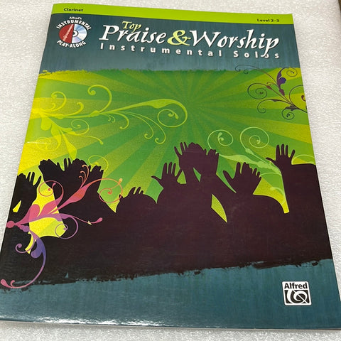 Top Praise & Worship Instrumental Solos: Clarinet (Book)