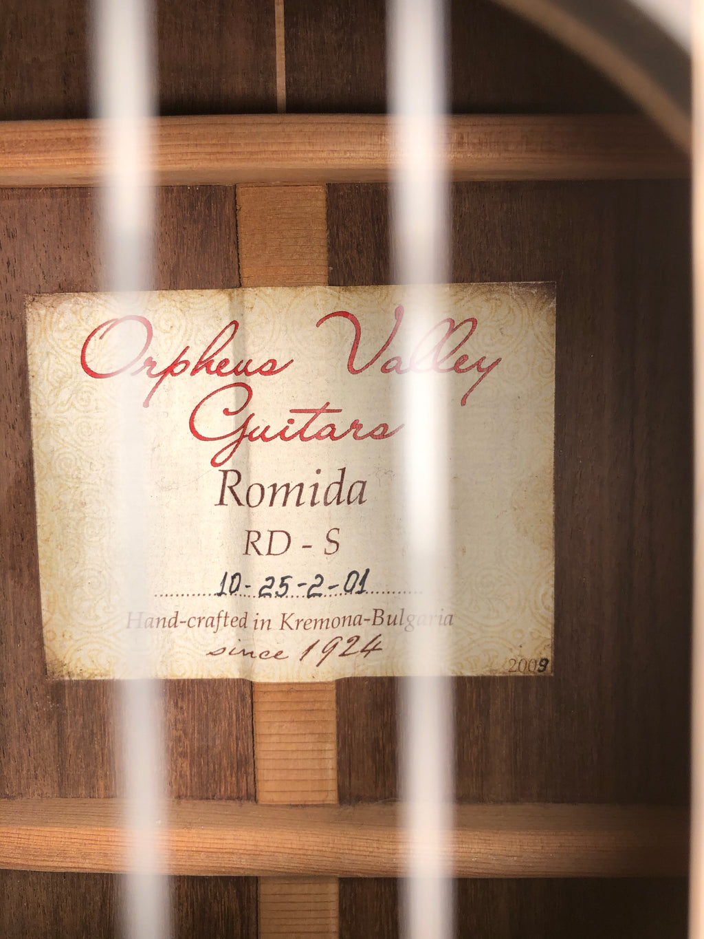 2009 Kremona Romida RD-S Classical Guitar
