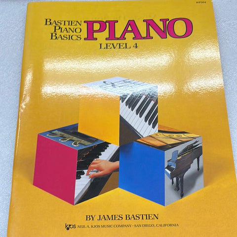 Bastien Piano Basics - Piano : Level Four  - (Book)