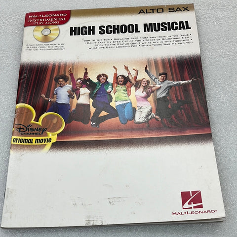 High School Musical (Alto Sax Instrumental Play-Along) (Book)