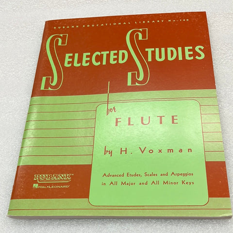 Selected Studies Flute (Book)