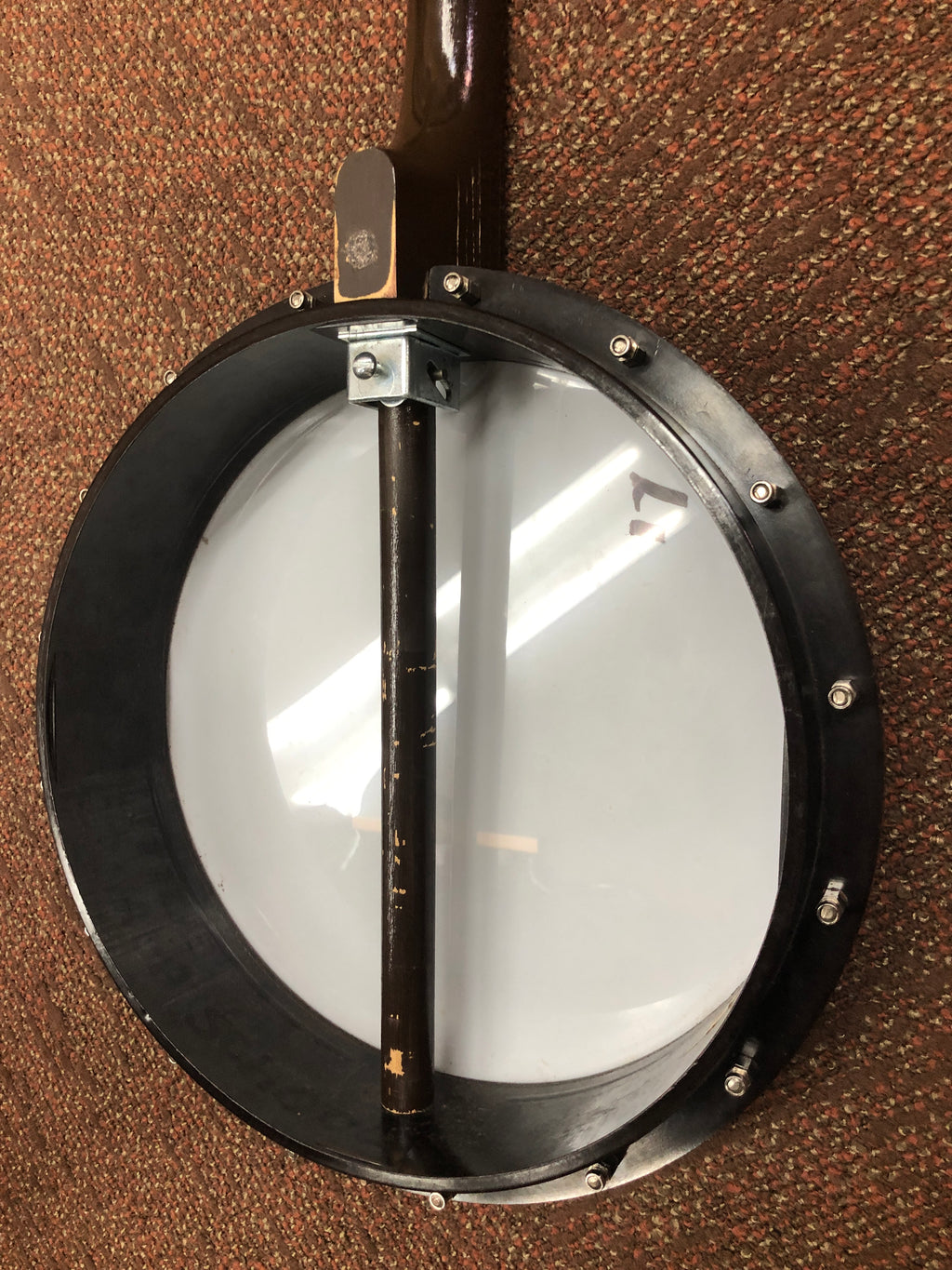 Beautiful Classic Harmony Reso-Tone Steel Reinforced Neck Banjo W/case Made in U.S.A