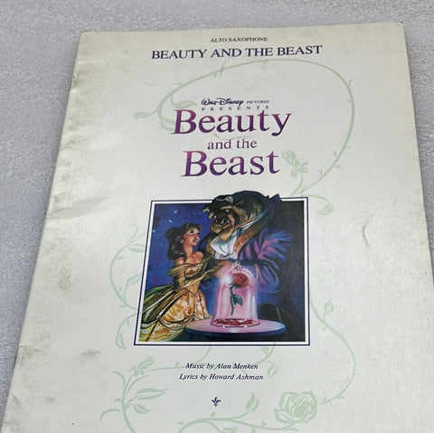 Beauty & The Beast - Alto Sax (Book)