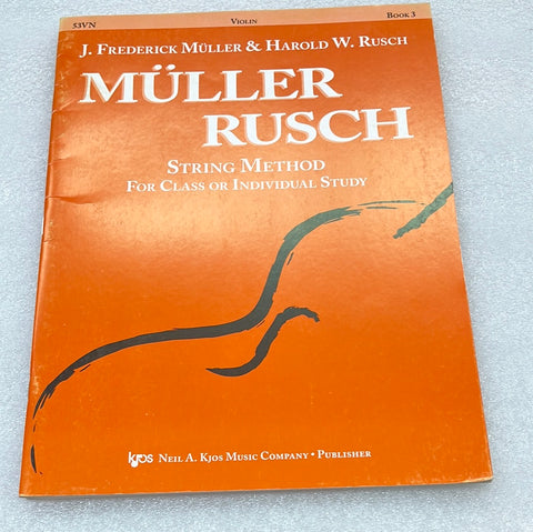 Muller-Rusch String Method - Book 3