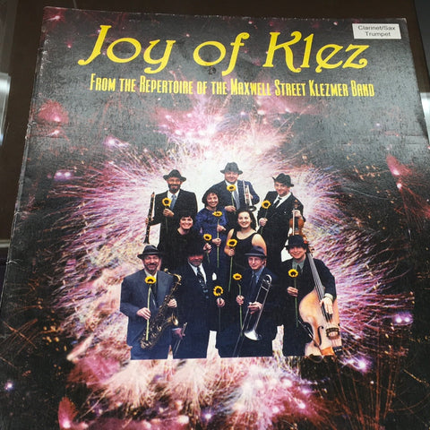 JOY OF KLEZ - CLARINET TRUMPET SAX(Book)