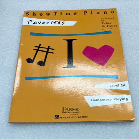 ShowTime Piano  Favorites: Level 2A (Book)