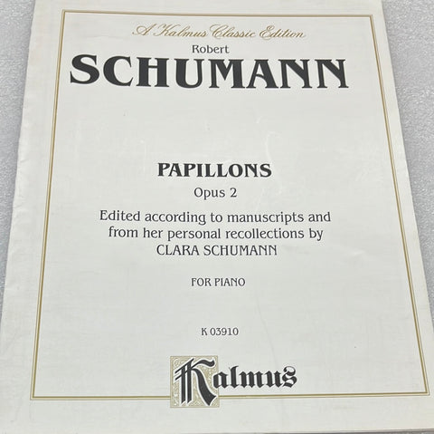 Schumann - Papillons (Book)
