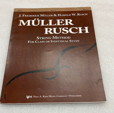 Muller Rusch Book 2 Viola