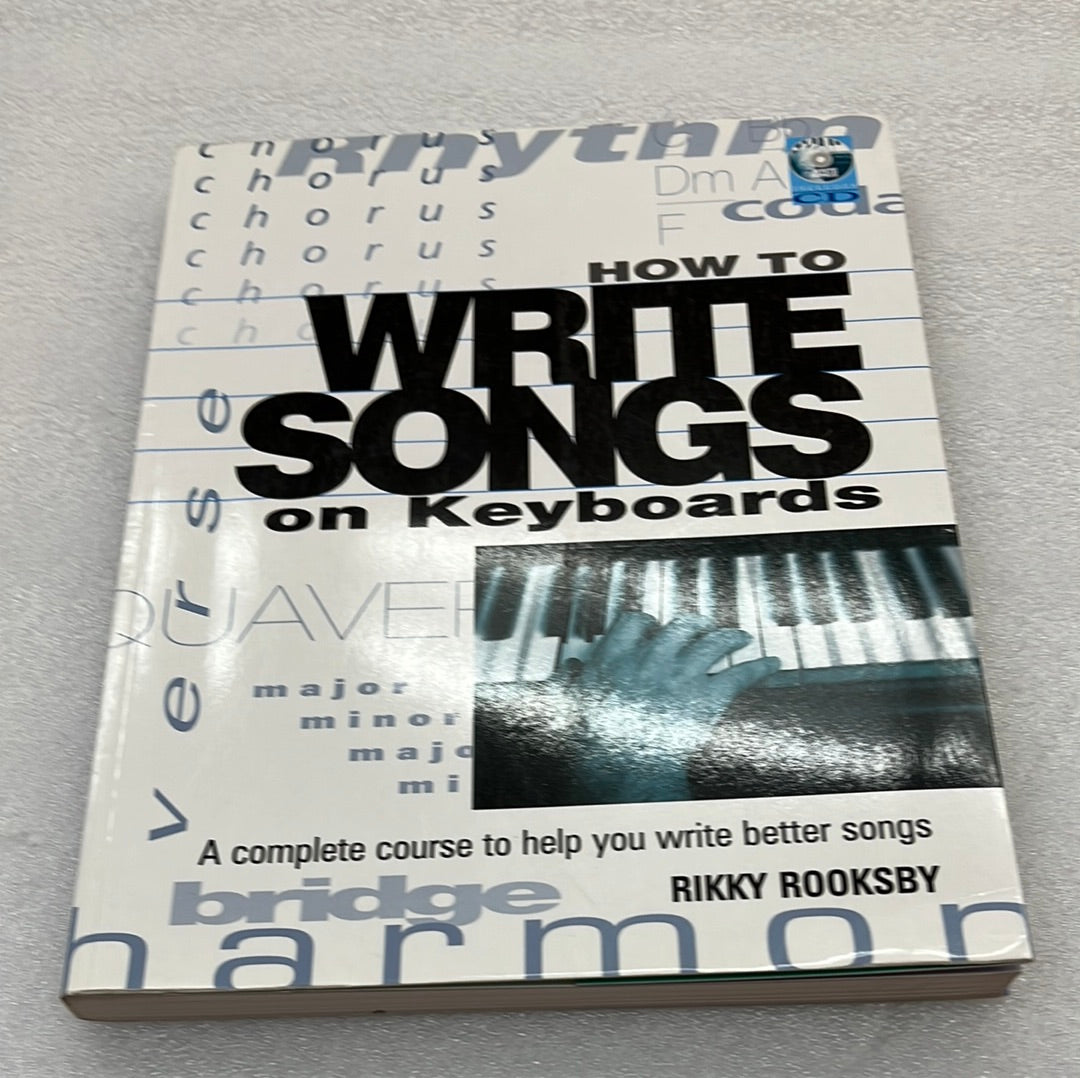 How to write songs for Keyboards (Book)