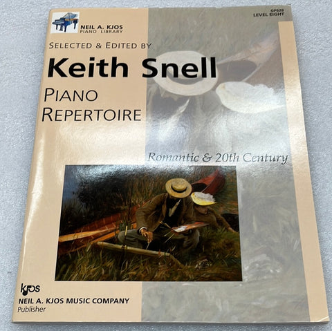 GP628 - Piano Repertoire Romantic & 20th Century Level 8 (Book)