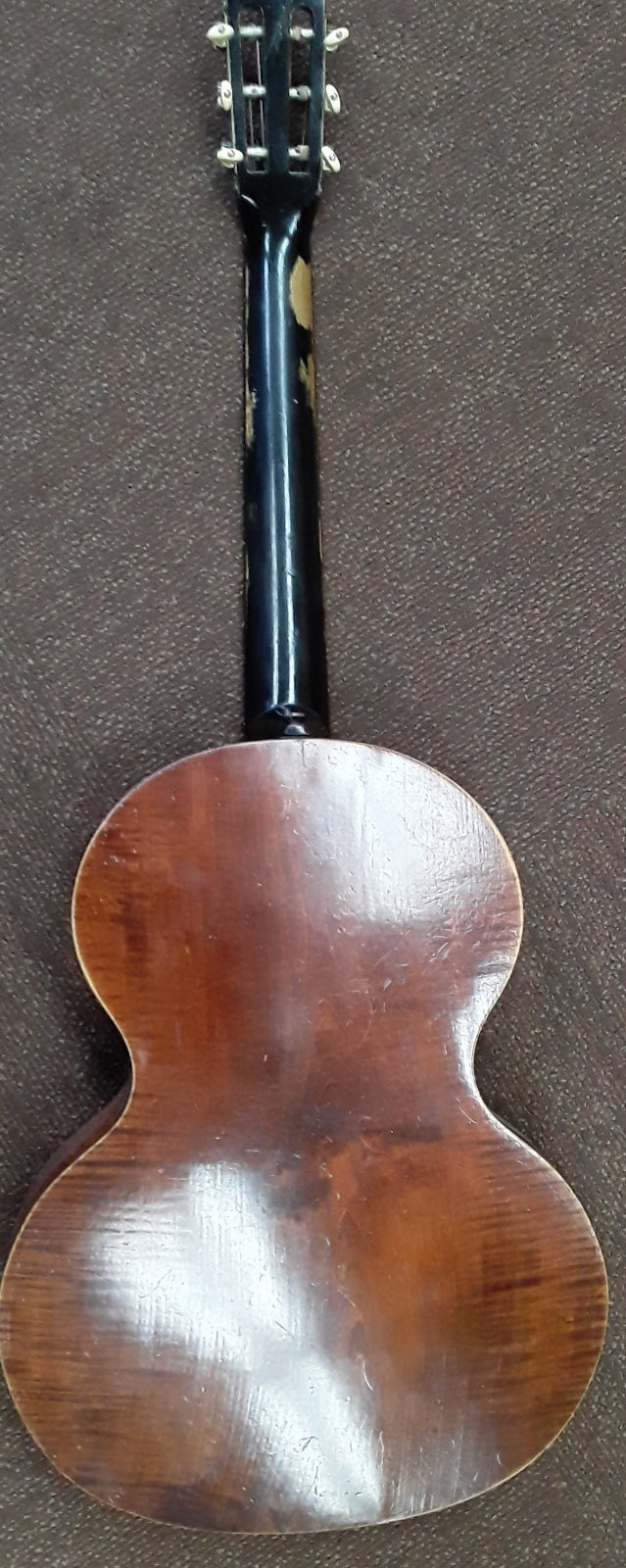 Very Rare Franz Angerer Romantic Guitar from ~1900 - Viennese style w/canvas bag