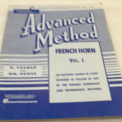 Advanced Method French Horn Vol 1 (Book)