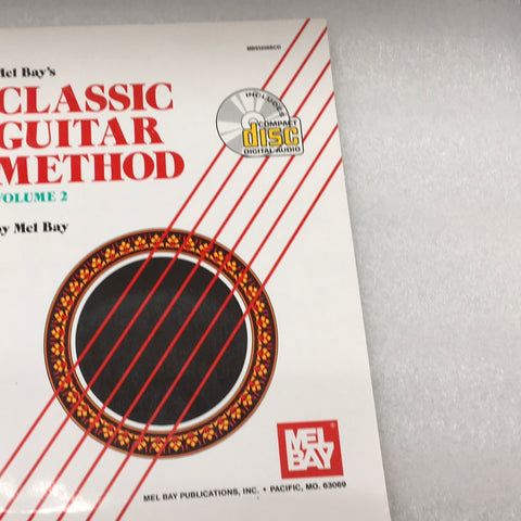 Classic Guitar Method; Volume 2 [with W/Cd] (Book)