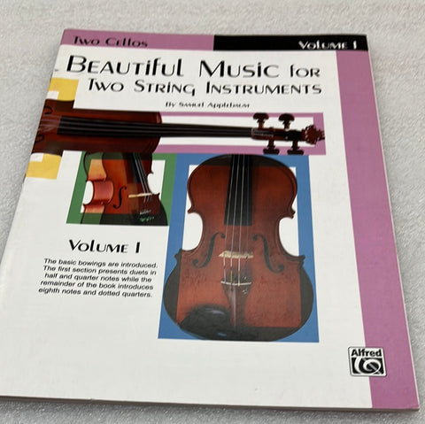 Beautiful Music For Two String Instruments; Book 1 -Cellos