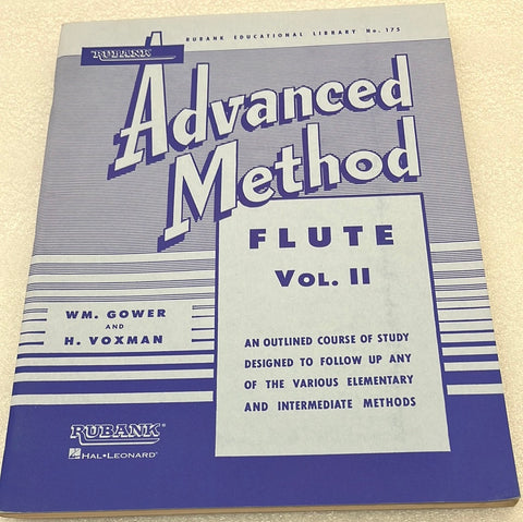 Advanced Method - Flute Vol 2 (Book)