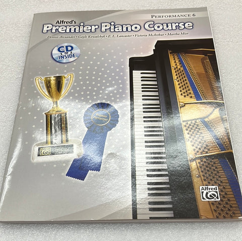 Premier Piano Course Performance; Bk 6 (Book)
