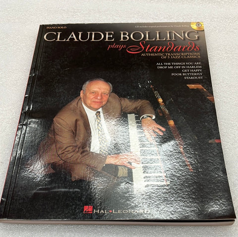 Claude Bolling Plays Standards: Authentic Transcriptions Of 5 Jazz Classics (Book)