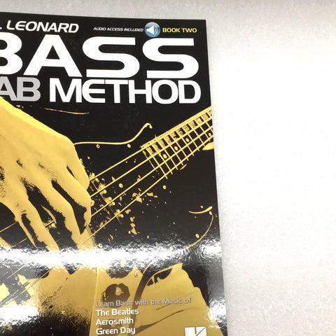Hal Leonard Bass Tab Method – Volume 2 (Book)