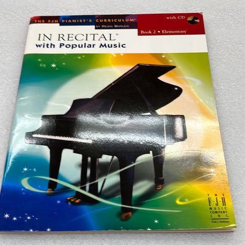 In Recital With Popular Music; Book 2