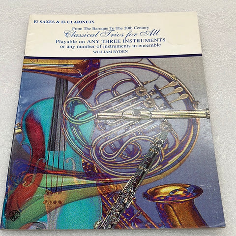 Classical Trios For All - Sax & Clarinet (Book)