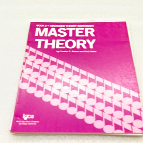 Master Theory - Book 3: Advanced Theory Workbook