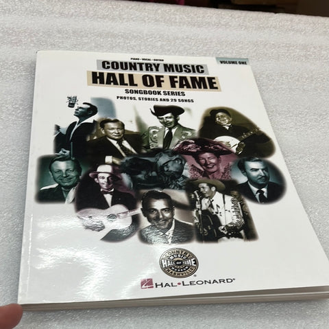 Country Music Hall Of Fame - Volume 1 (Book)