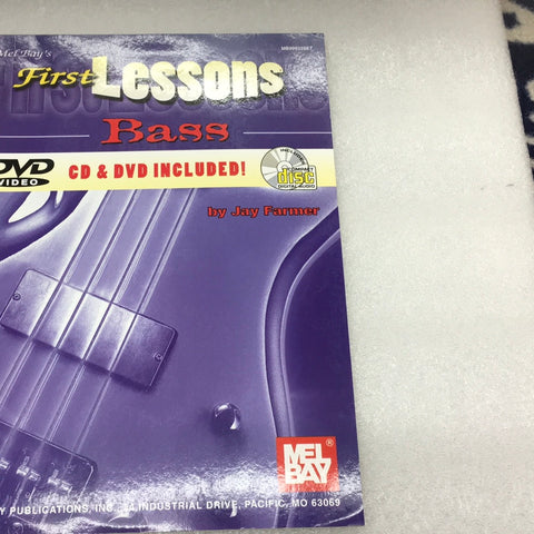 First Lessons Bass (Book/Cd/Dvd)