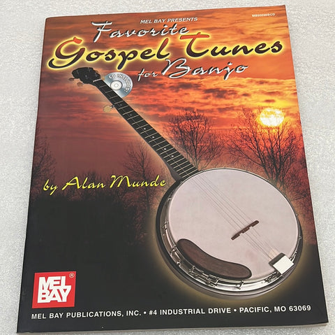 Favorite Gospel Tunes For Banjo (Book)