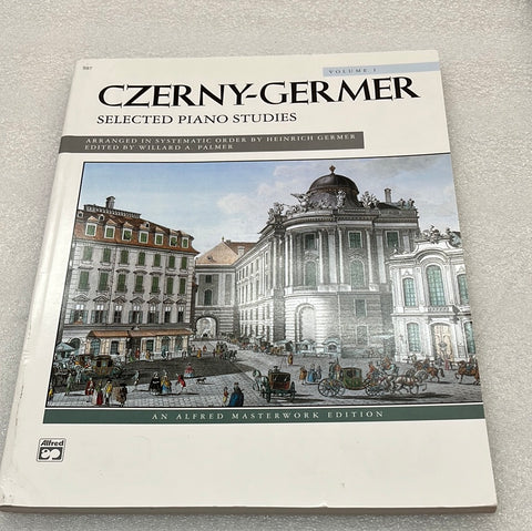 Czerny-Germer Selected Piano Studies (Book)