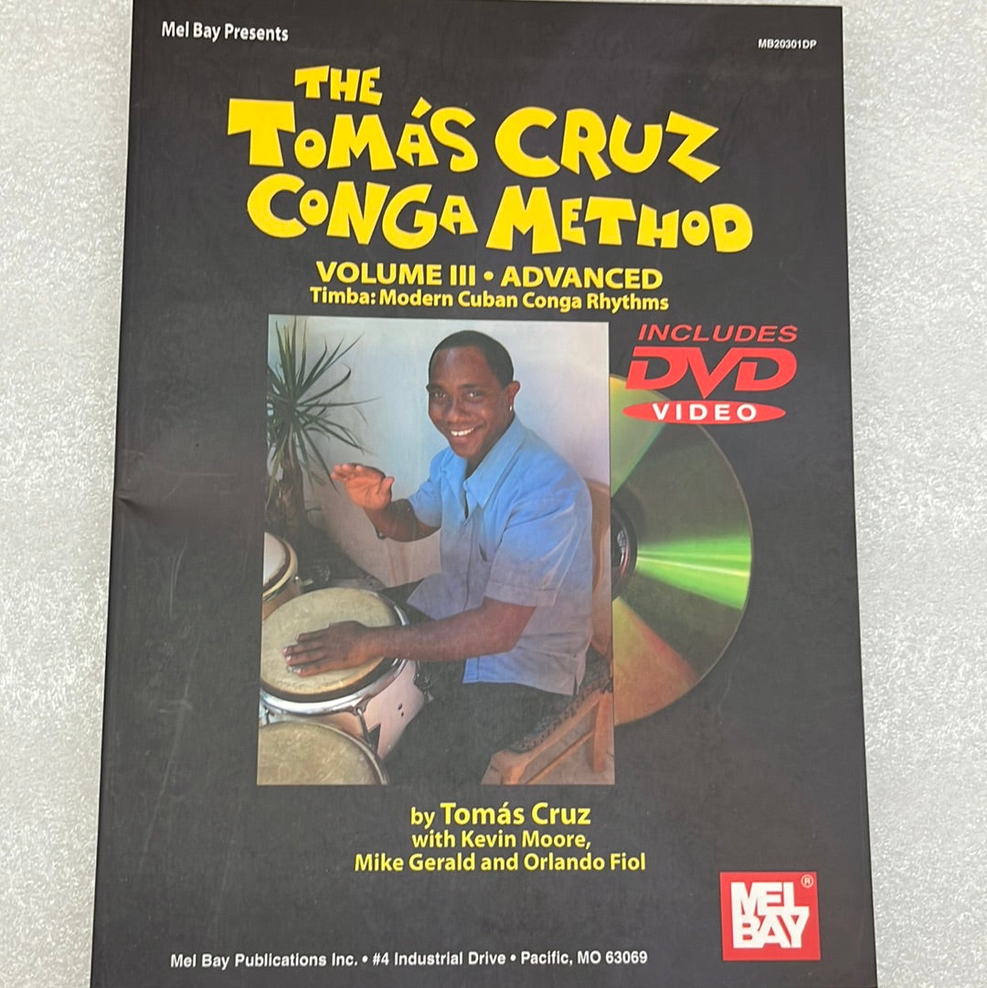 The Tomas Cruz Conga Method; Volume Iii Advanced (Book)