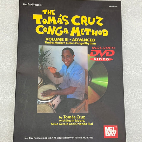 The Tomas Cruz Conga Method; Volume Iii Advanced (Book)